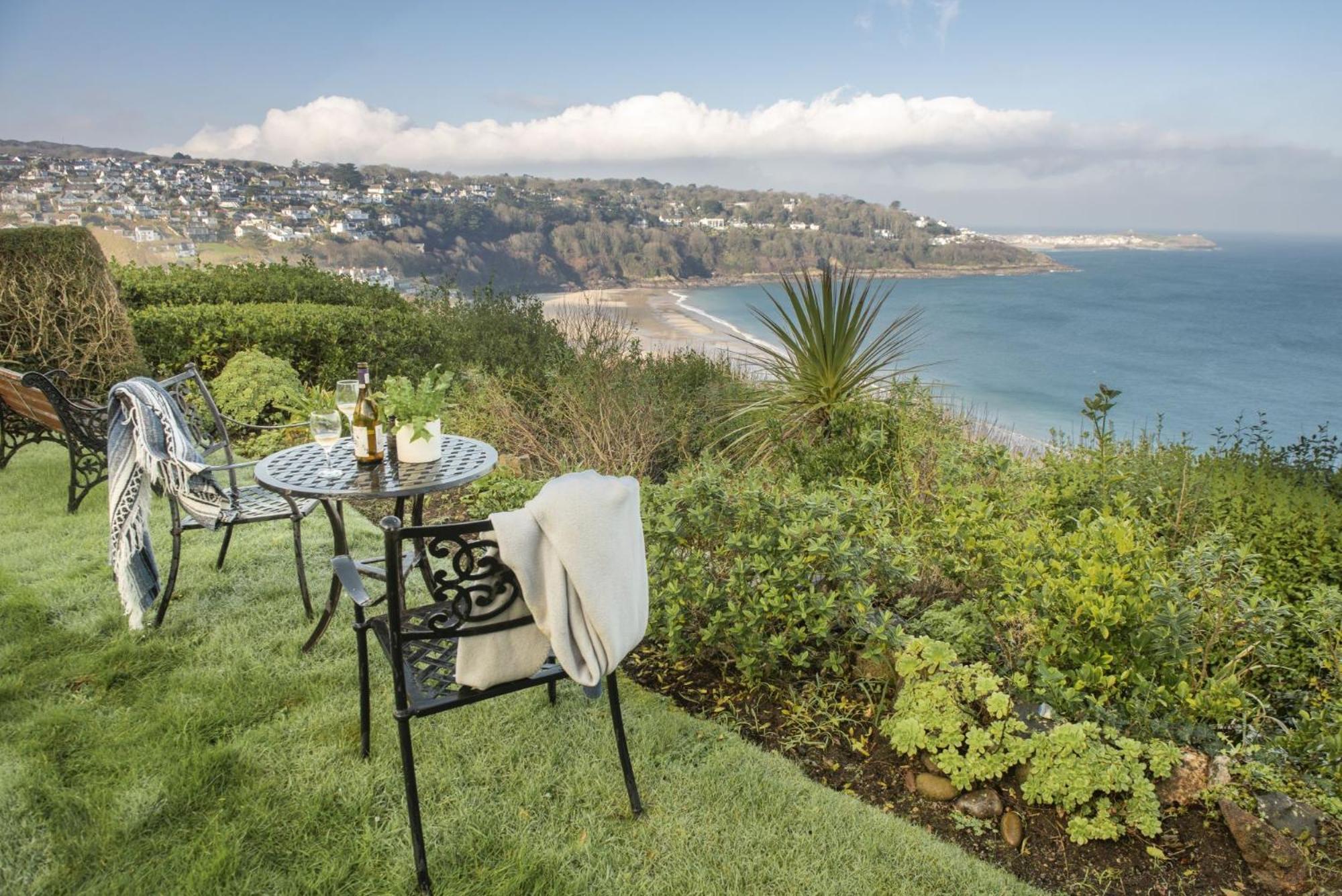 Вілла The Secret Seascape, Carbis Bay, St Ives Екстер'єр фото